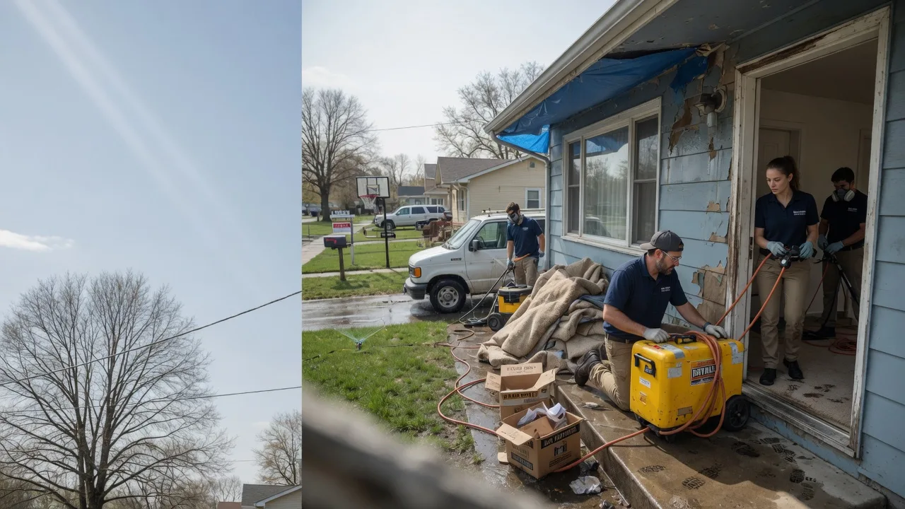 Basement Flood Cleanup in Stewartsville, MO near me